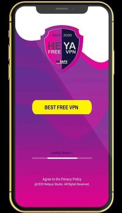HEYA Free VPN – Unlimited & High Speed VPN screenshot 5