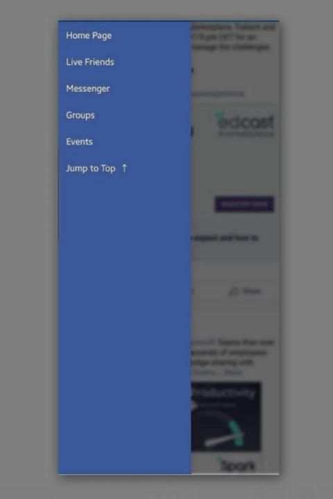 Lite for fb screenshot 1