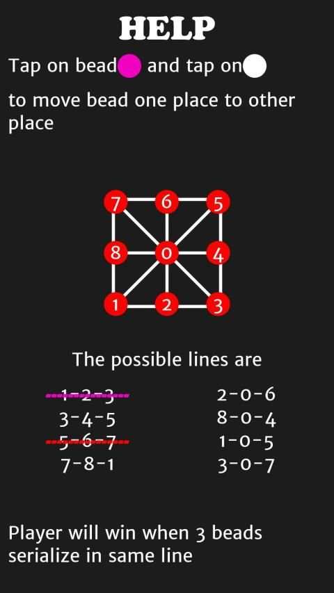 Three Bead - FREE Board screenshot 2