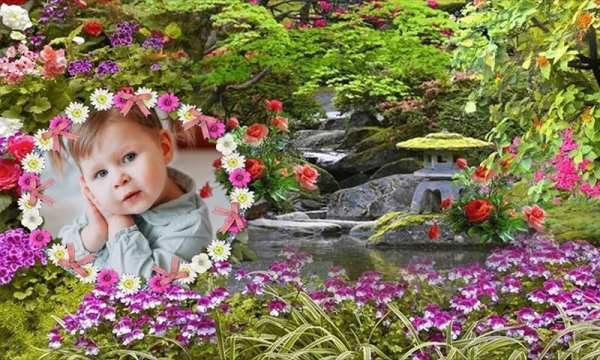 Awesome Garden Frame Photo application screenshot 10