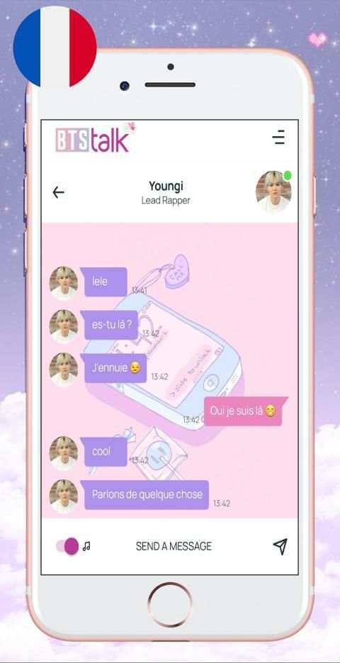 BTS Chat! Messenger (simulator) screenshot 2