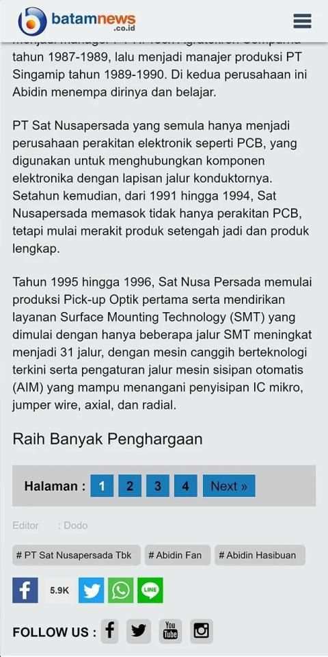 Batamnews screenshot 2