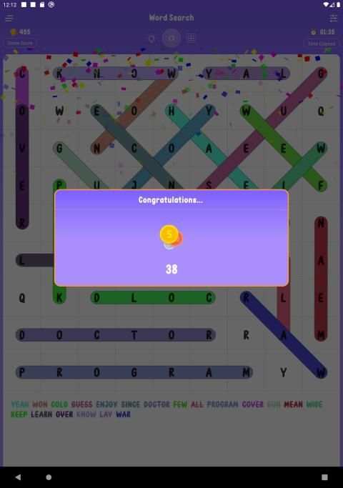 Word Search Game - Free Puzzle स्क्रीनशॉट 8