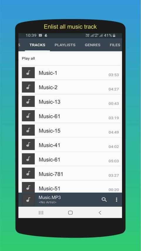 Ultimate Music Player & Equalizer स्क्रीनशॉट 4