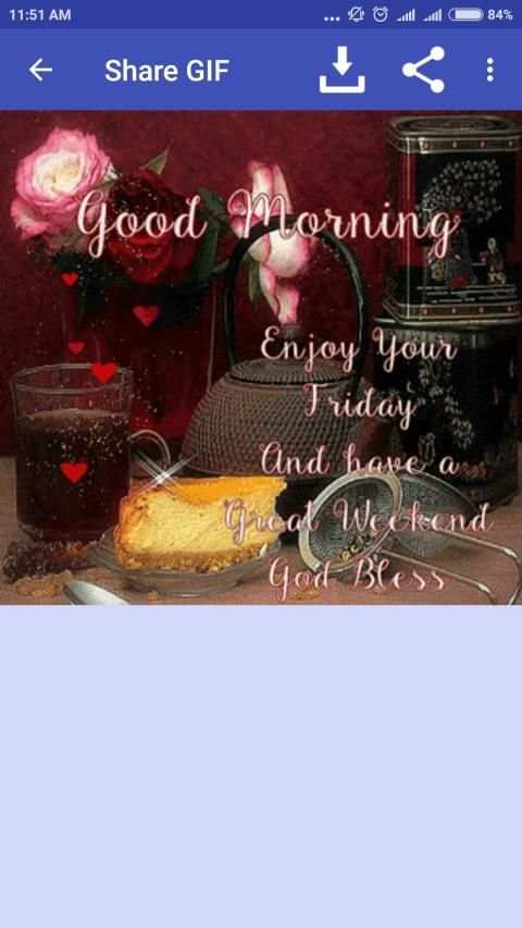 GIF Good Morning screenshot 1
