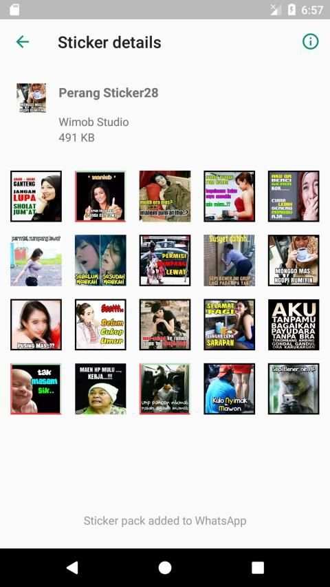 1000+ Perang Sticker Meme Lucu WAStickerApps screenshot 2