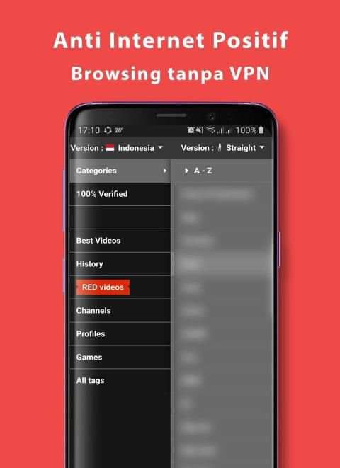 X Browser Mini Anti Blokir स्क्रीनशॉट 4