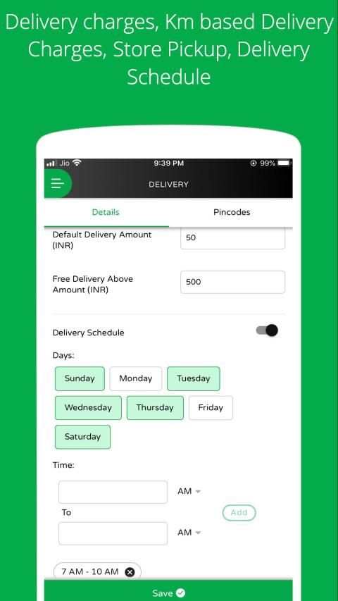 Grocery Demo App स्क्रीनशॉट 5