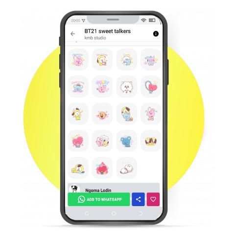 BT21 Sticker for WhatsApp screenshot 2