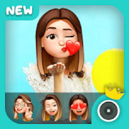 ikon 3D Emoji Face Camera - Sweet Snap Emoji Camera