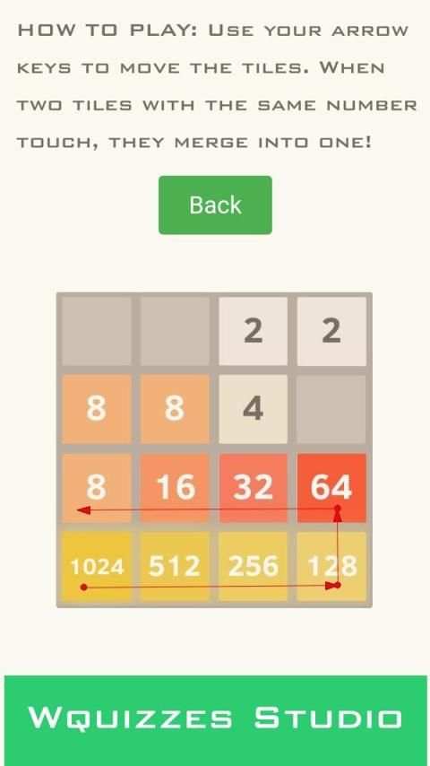 2048 TFBoys Special Edition Game screenshot 1