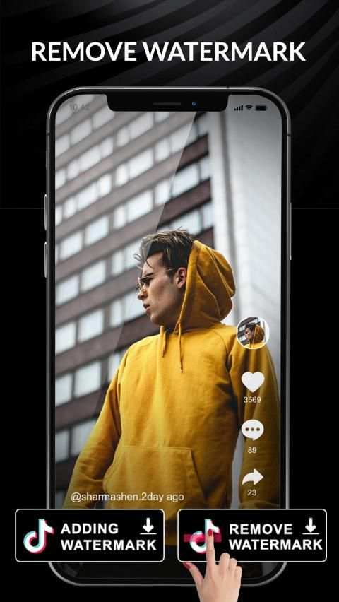 Downloader for TikTok Video Download No WaterMark स्क्रीनशॉट 1