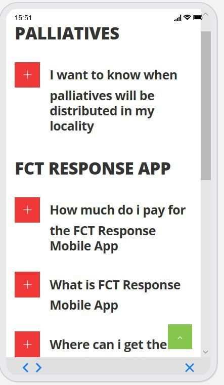 FCT Response screenshot 6