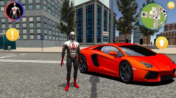 Ultimate Spider Rope Hero - Gangster Crime City स्क्रीनशॉट 6