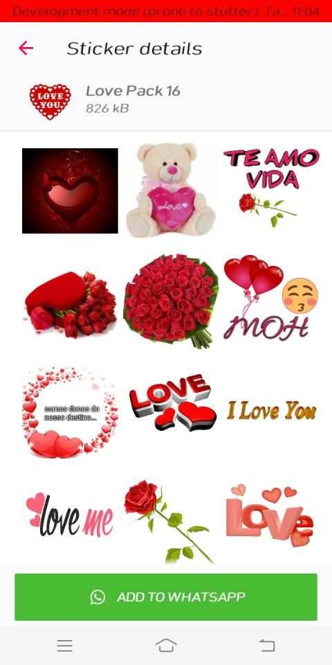New Love ❤️ Stickers - WAStickerApps 2020 screenshot 1