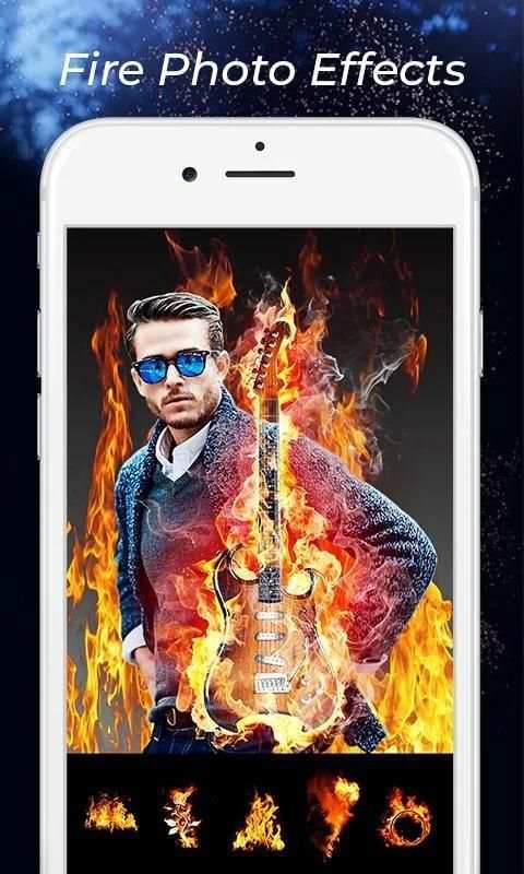 Automatic Fire Effects - Fire Photo Editor स्क्रीनशॉट 6