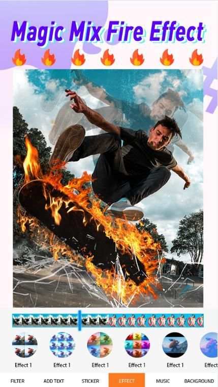 Star Glitch Video - Video Editor & Video Maker स्क्रीनशॉट 2