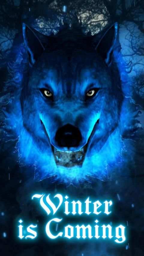 3D Ice Wolf Live Wallpaper screenshot 6