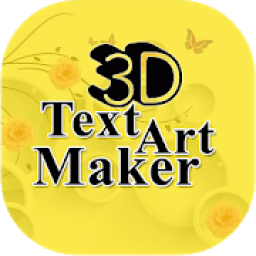 3d Text Art Maker आइकन