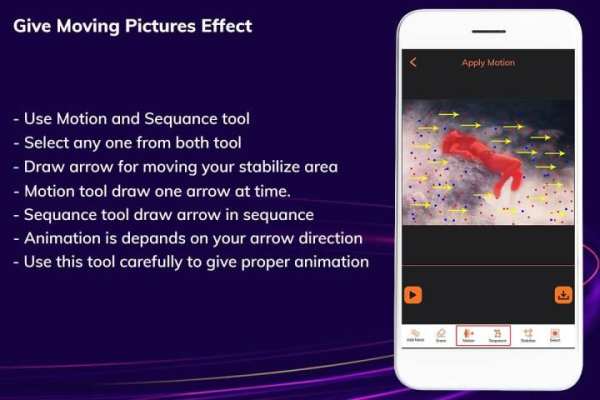 Live Motion Photo Editor - Photo Motion Effect screenshot 5