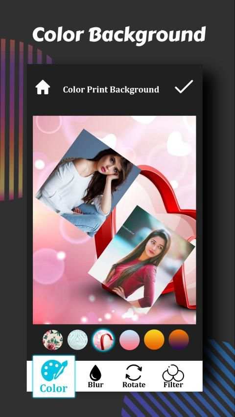 Insta fitter - Blur Photo Square editor screenshot 1