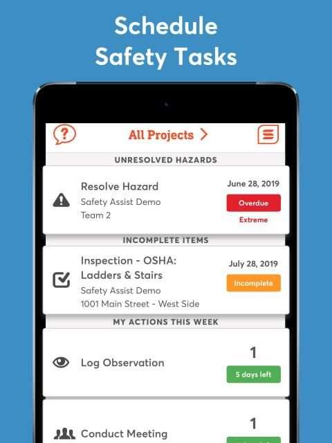 Safesite: Safety Management System screenshot 1