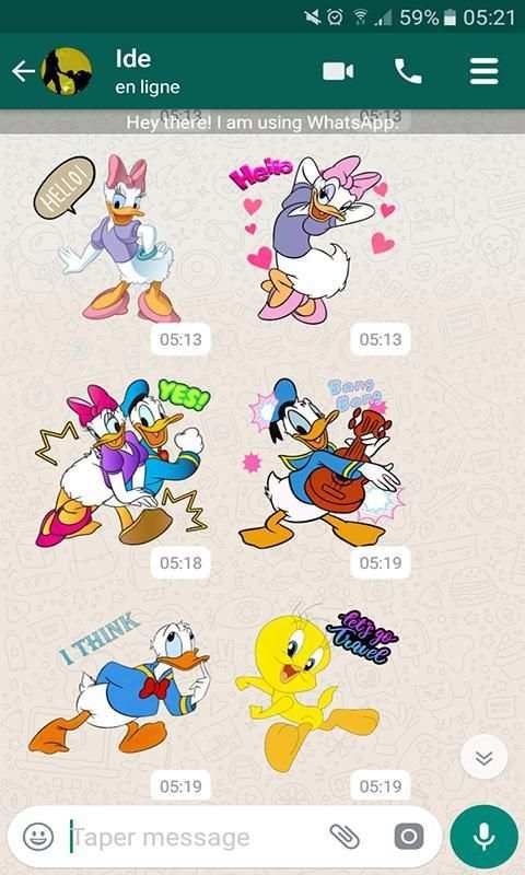 Cute Duck Stickers For Whatsapp screenshot 4