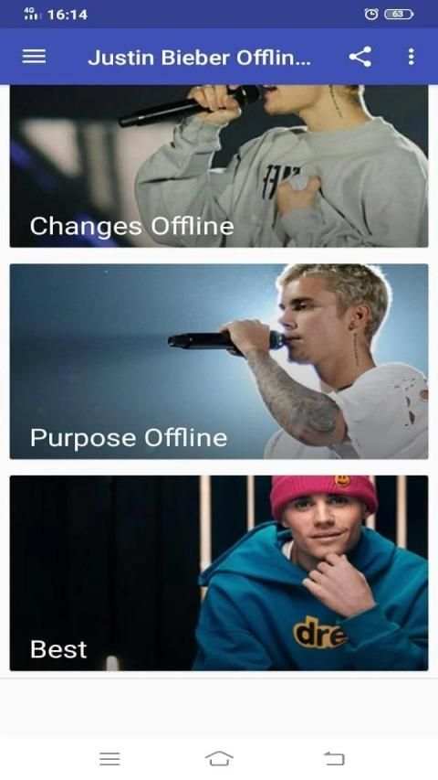 Justin Bieber Offline Songs screenshot 2