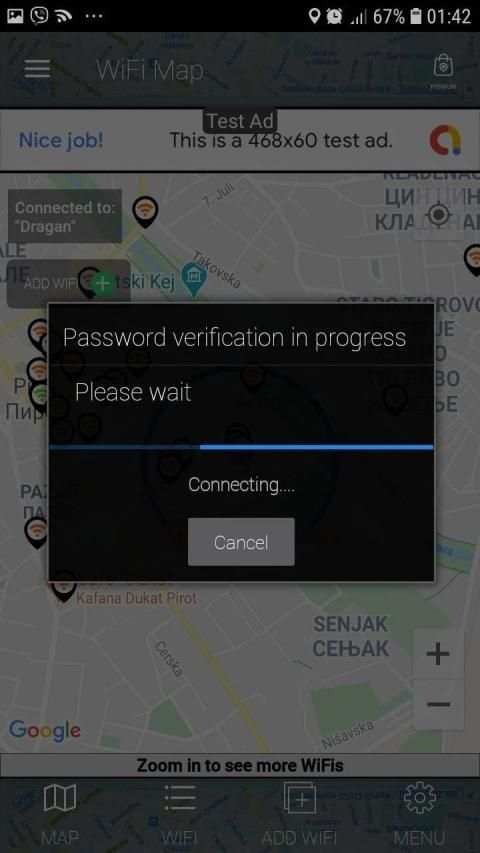 Shared WiFi Passwords on Map स्क्रीनशॉट 4