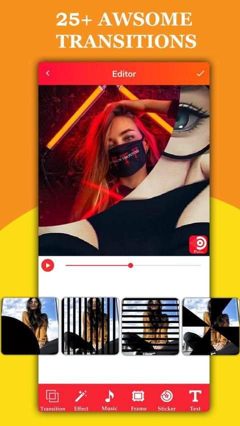 PicVedio Photo Video Maker With Music 2020 स्क्रीनशॉट 21