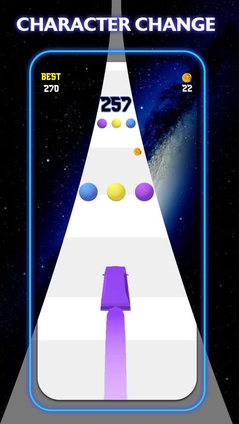 Color Rolling Ball - 3D Ball Game screenshot 5
