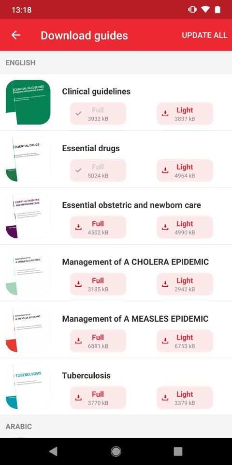 MSF Medical Guidelines screenshot 4