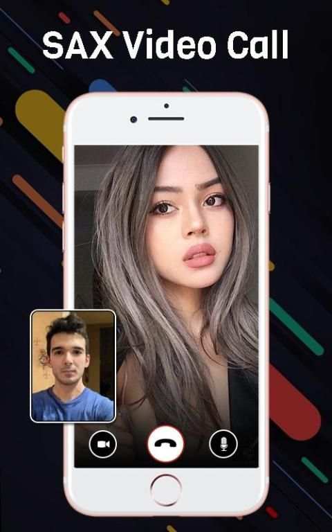 Sax Video Call: Random Girl Video स्क्रीनशॉट 4