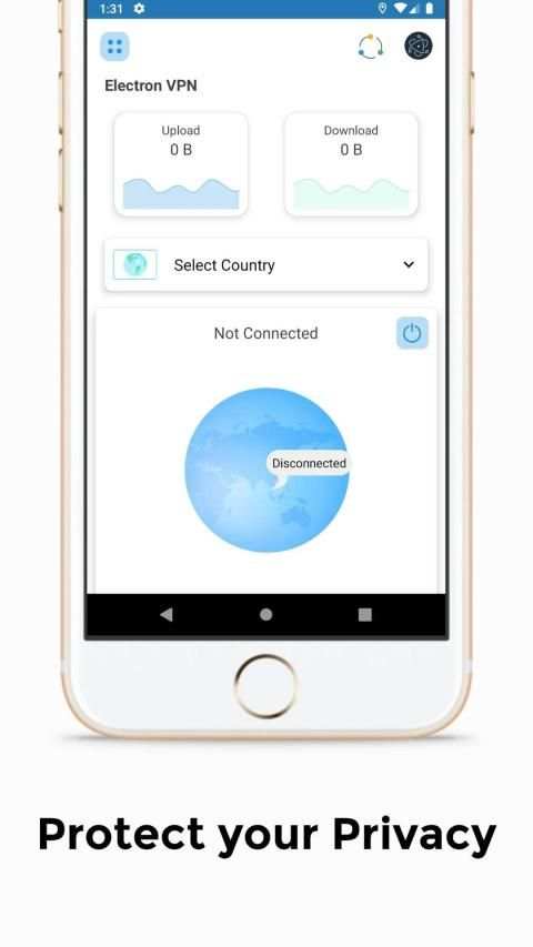 Electron VPN - Fast Secured Unlimited VPN WiFi screenshot 3