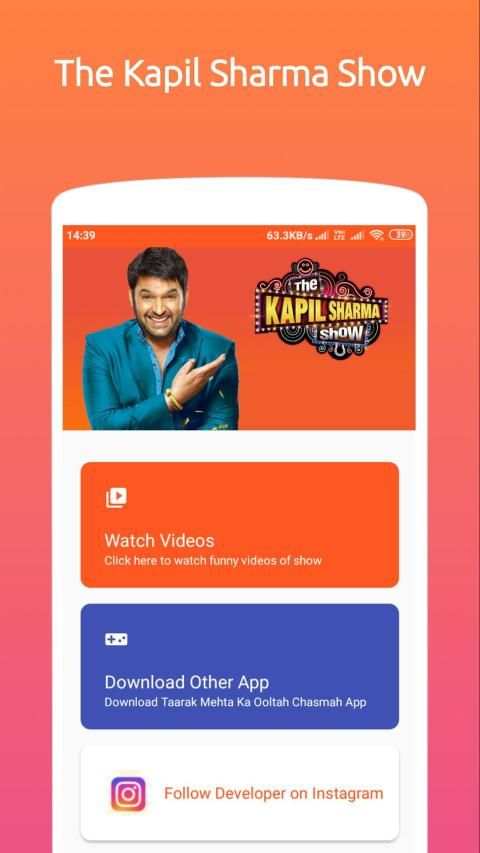 Kapil Sharma Show: All Videos App स्क्रीनशॉट 1