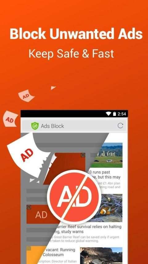 CM Browser - Ad Blocker, Fast Download, Privacy स्क्रीनशॉट 4
