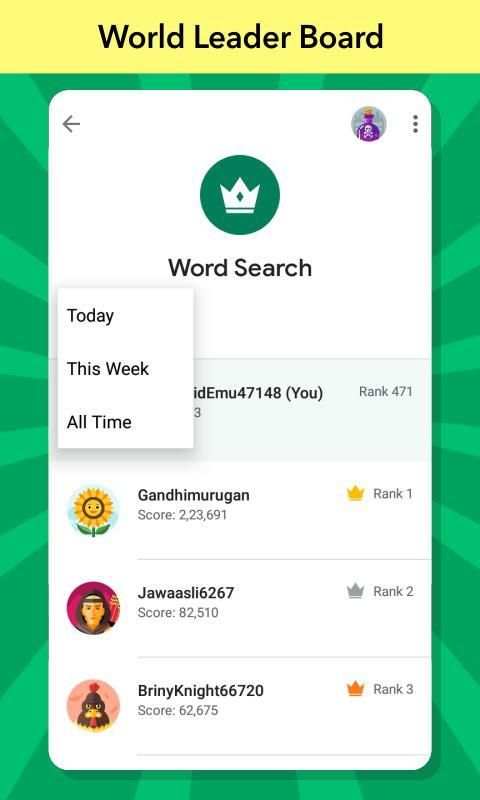 Word Search Game : Word Search 2020 Free screenshot 1