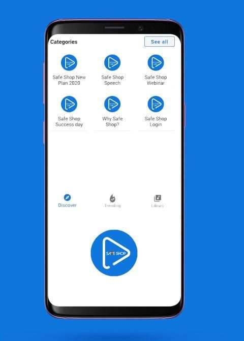 Safe Shop Tube: Motivational Audio & Video screenshot 1