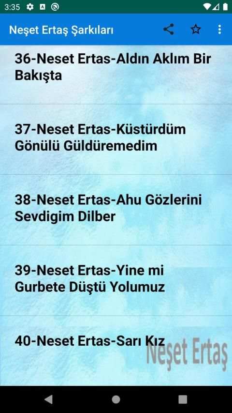Neşet Ertaş Şarkıları (İnternetsiz 40 tane) screenshot 2
