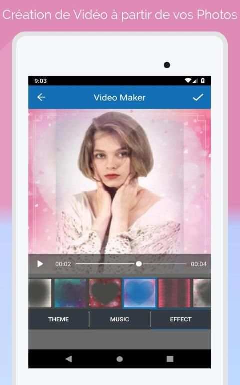 Créer une Vidéo de Vos Photos avec Musique screenshot 1