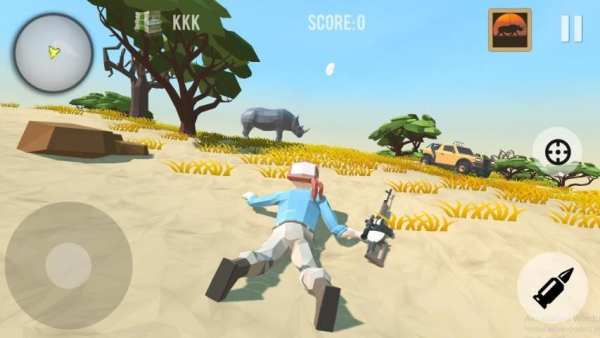 Hunting: Safari - Polygon Game screenshot 3