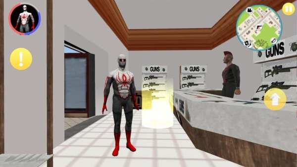 Ultimate Spider Rope Hero - Gangster Crime City स्क्रीनशॉट 2