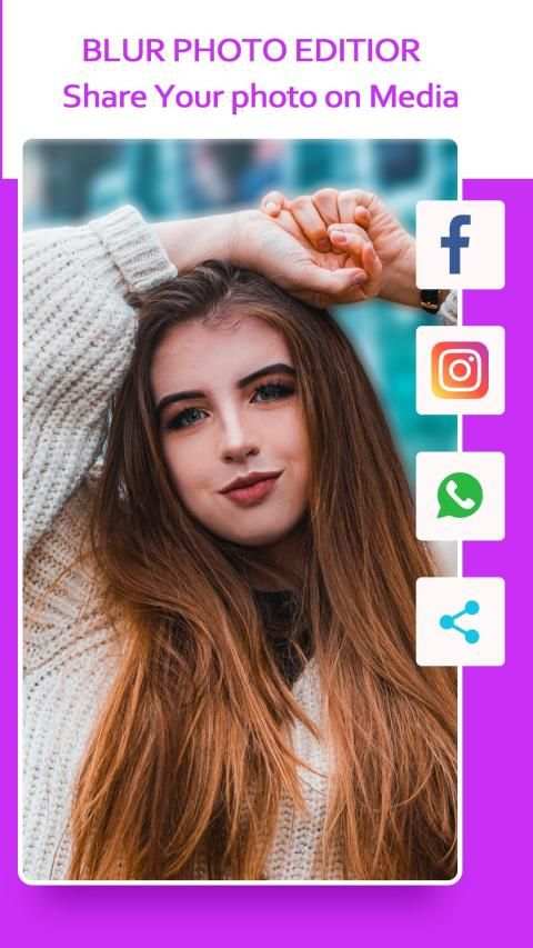 Blur Photo Editor - Blur Image Background Editor screenshot 1