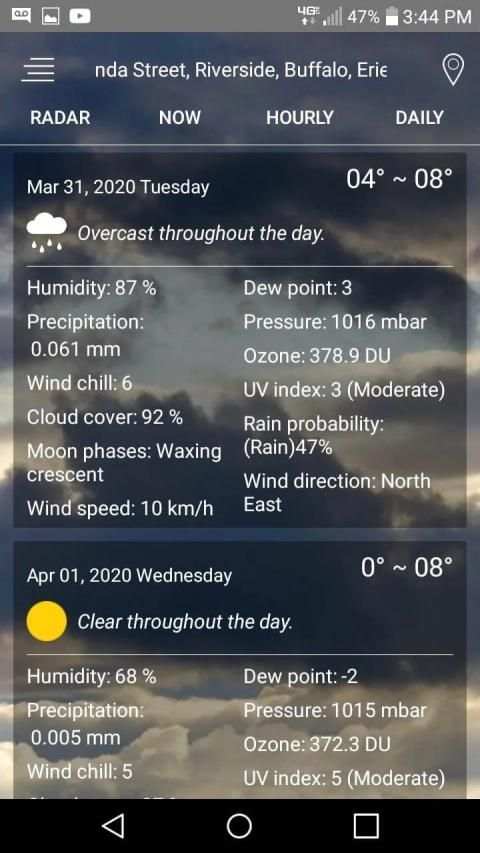 Weather forecast - Live radar 2020 screenshot 1