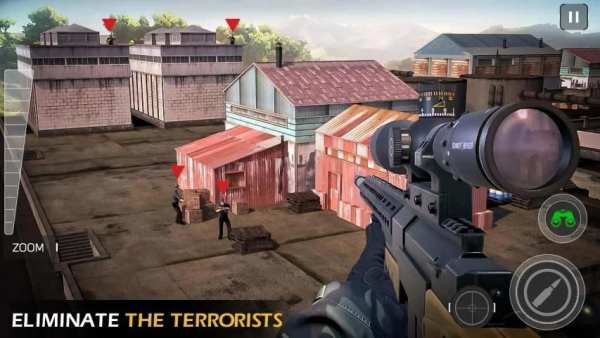 Rooftop Sniper Arena 3D - Free Shooting Game screenshot 2