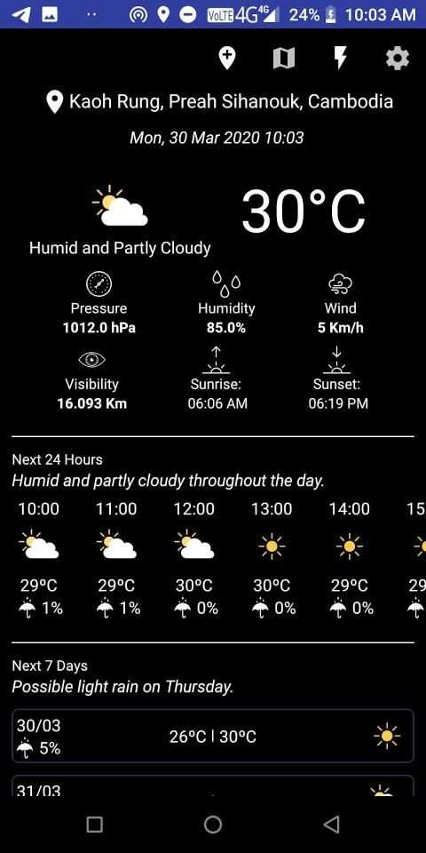Weather Today - Forecast स्क्रीनशॉट 3