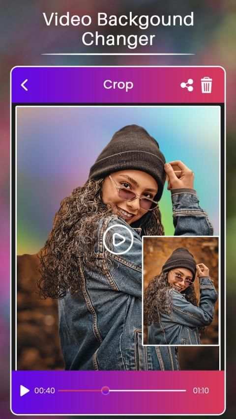 Video Background Changer स्क्रीनशॉट 1