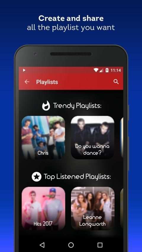 Shuffly Music - Song Streaming Player स्क्रीनशॉट 5