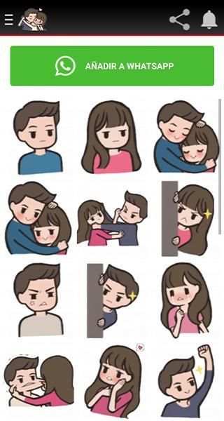 Stickers para whatsapp de Amor screenshot 3