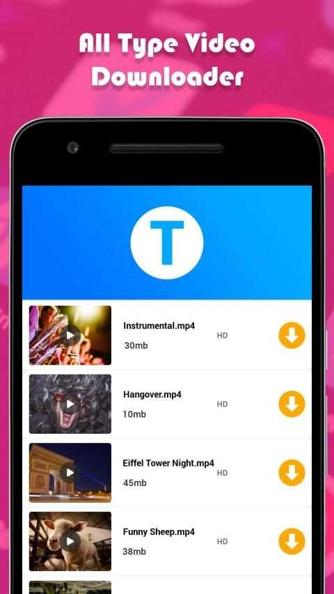 Video Downloader Free : All HD Video Downloader screenshot 3